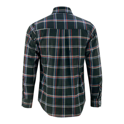 LVAD Men’s Flannel Shirt Black, Red & Blue