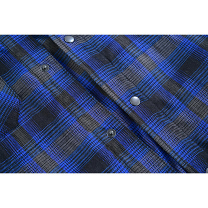LVAD Men’s Flannel Shirt Daze Blue & Black