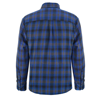 LVAD Men’s Flannel Shirt Daze Blue & Black
