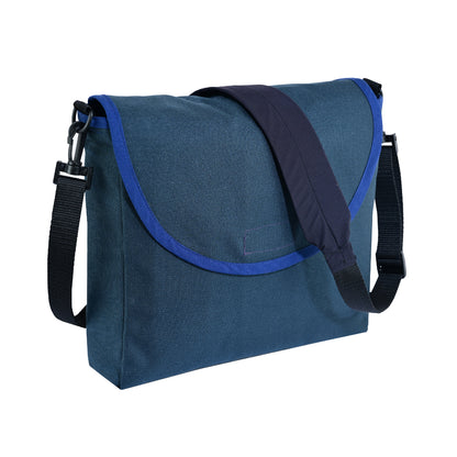 LVAD Messenger Bags–Navy Canvas