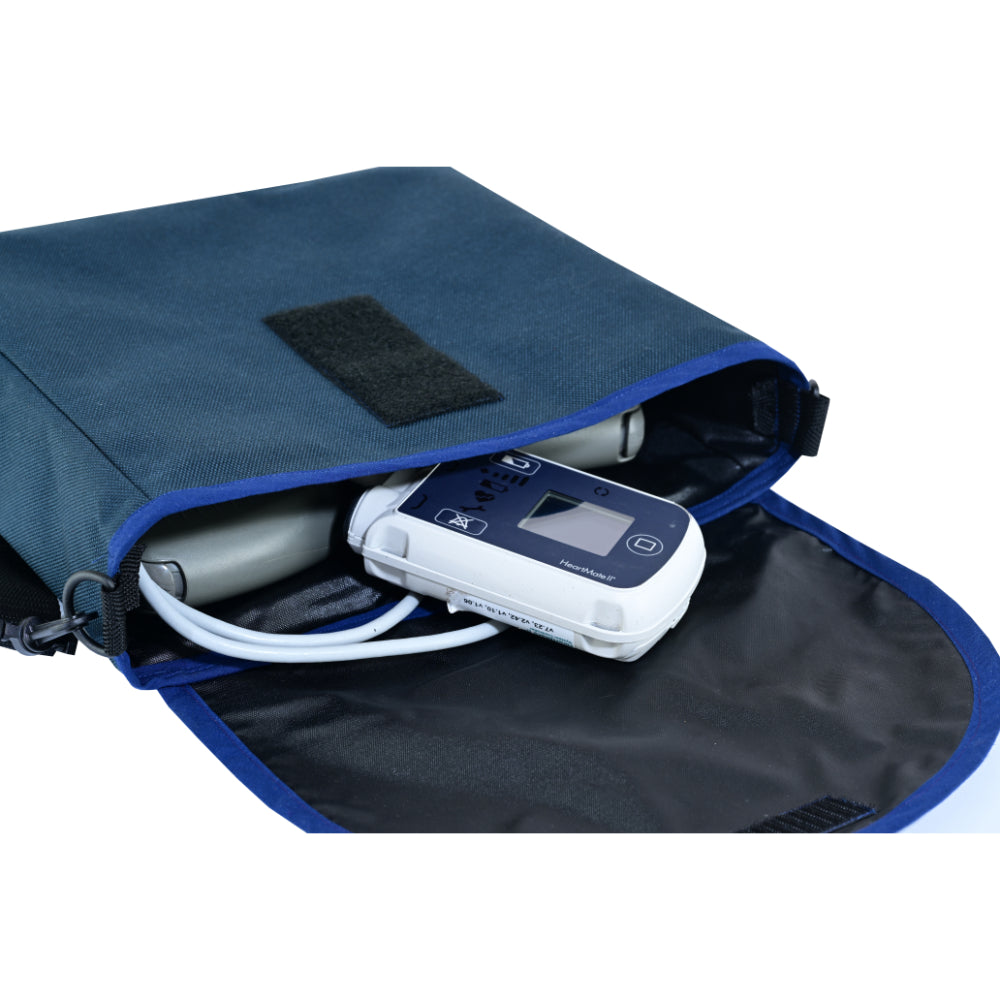 LVAD Messenger Bags–Navy Canvas