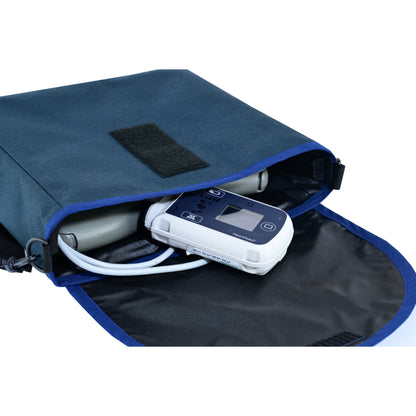 LVAD Messenger Bags–Navy Canvas