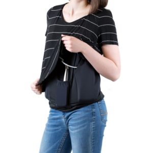 LVAD Women Tank Top for HeartMate Black - LVAD Gear