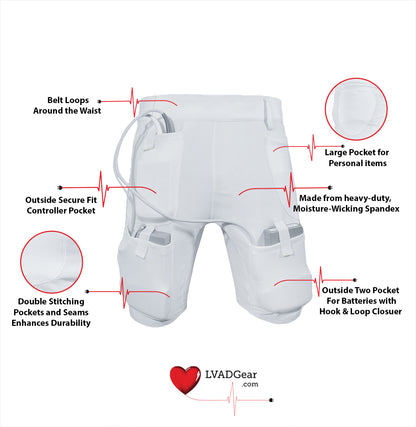 Lvad White Shirt and Shorts Bundle