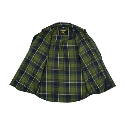 Men's Green Flannel Shirt