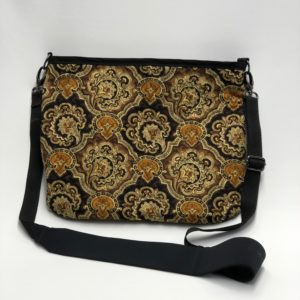 Gold Quilted LVAD Shoulder Bag – Clearance Item