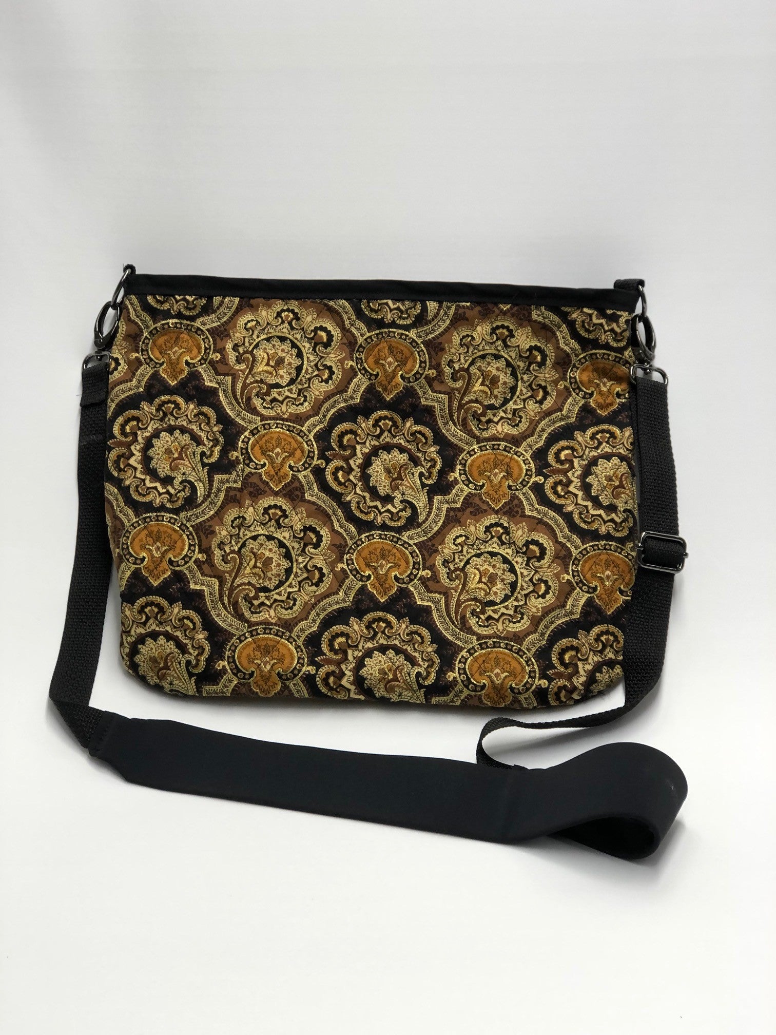 Gold Quilted LVAD Shoulder Bag – Clearance Item