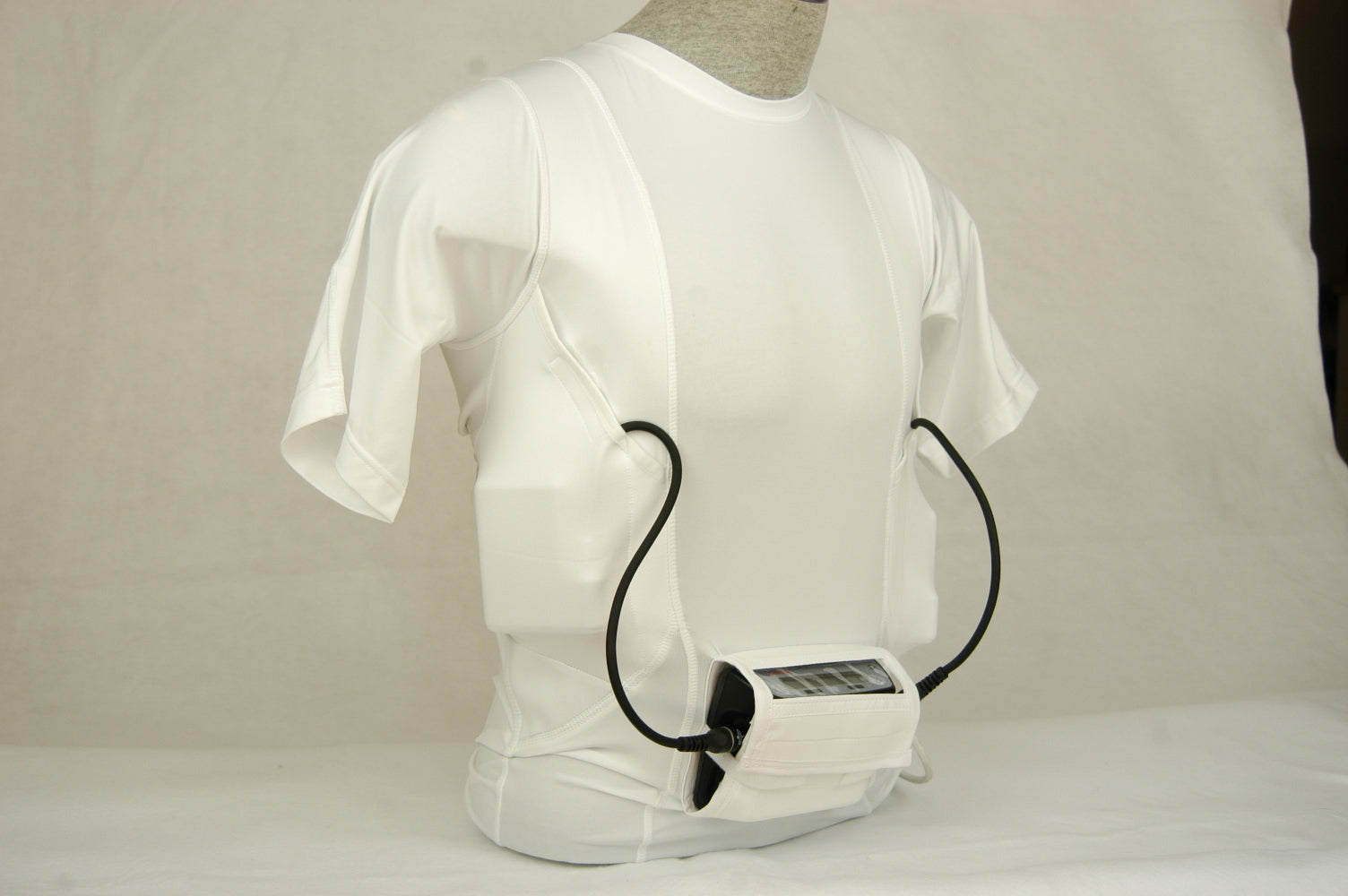 HeartWare LVAD Men Shirt White - LVAD Gear