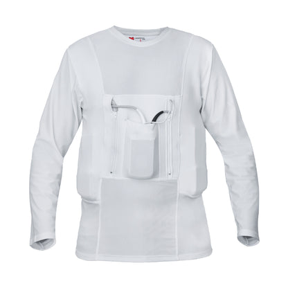 LVAD HeartMate Men’s Full Sleeves Shirt – White