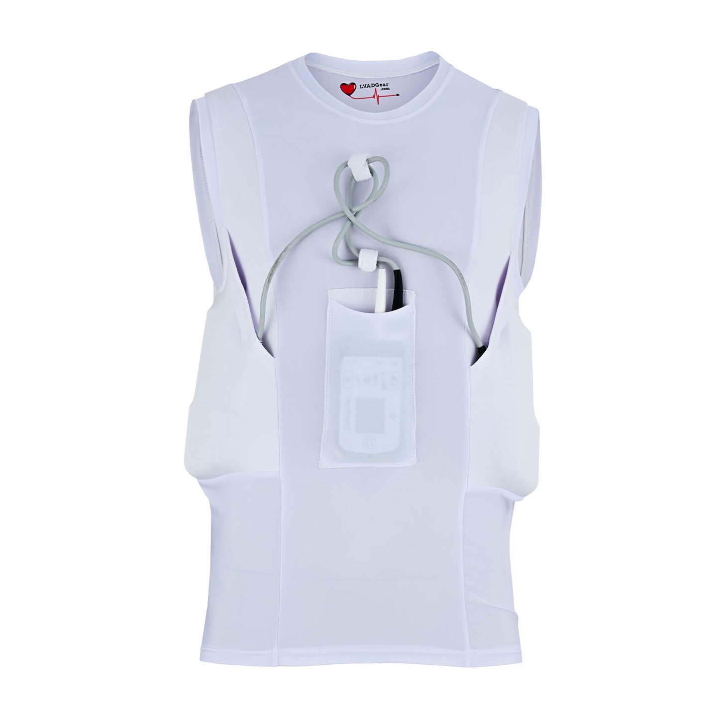 LVAD HeartMate Men’s Tank Top – White
