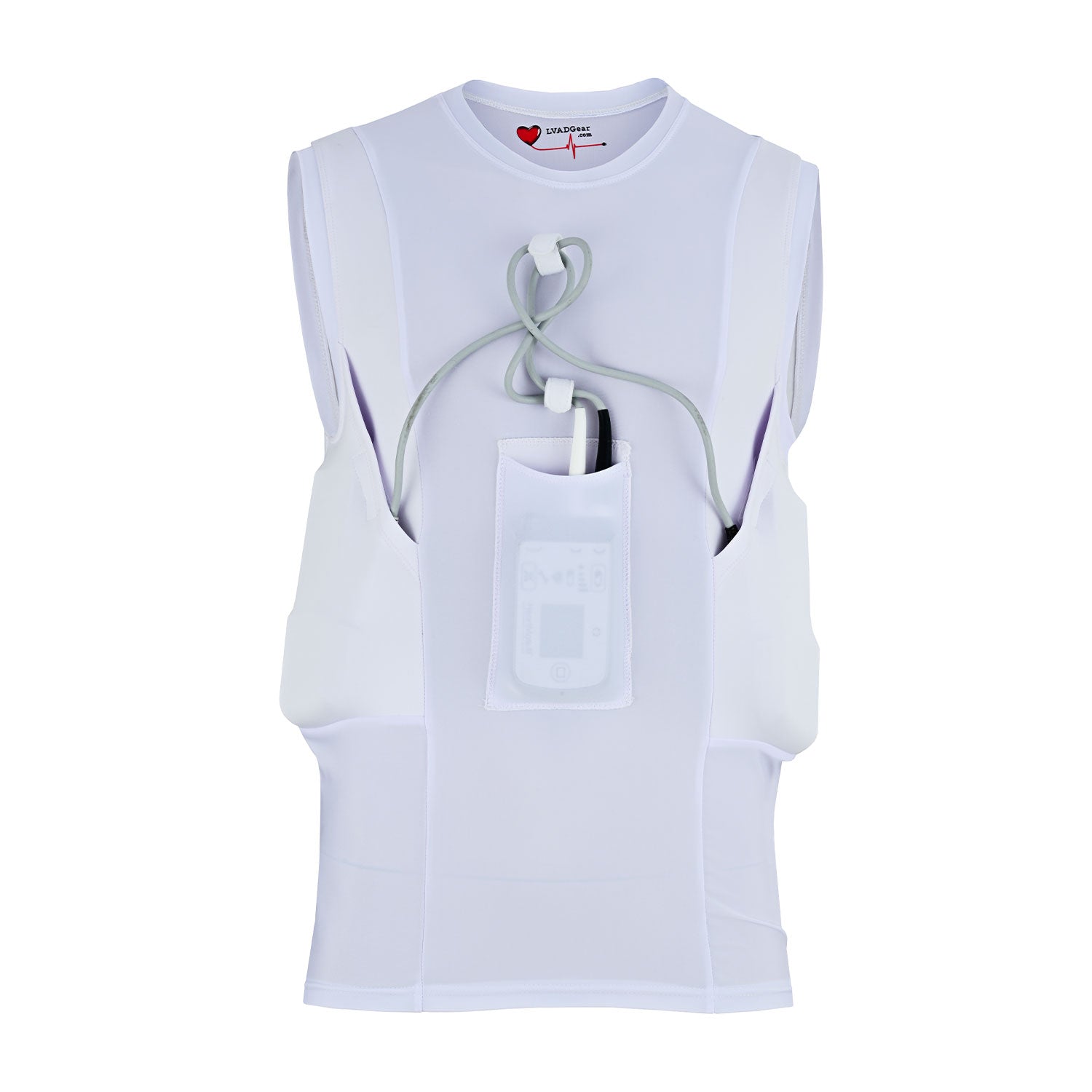 LVAD HeartMate Men’s Tank Top – White