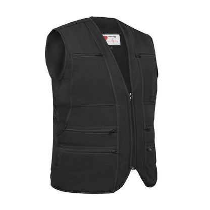 LVAD HeartMate Men’s Textile Vest – Black