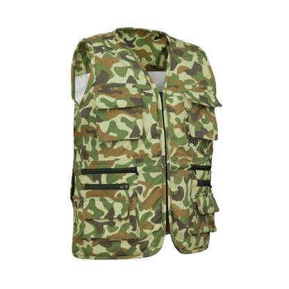 LVAD HeartMate Men's Textile Vest - Green Camo
