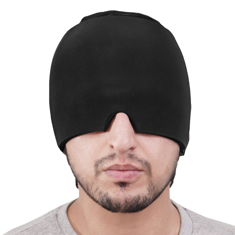 Migraine Relief Cap - Soothing Headache Hat - Hot & Cold Therapy