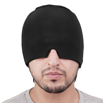 Migraine Relief Cap - Soothing Headache Hat - Hot & Cold Therapy