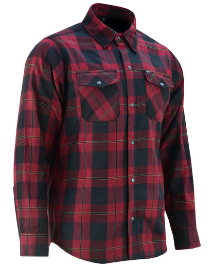 Flannel Shirt - Red and Black