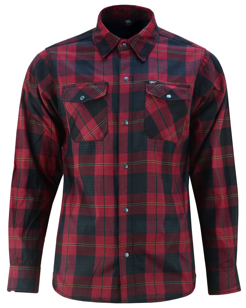 Flannel Shirt - Red and Black