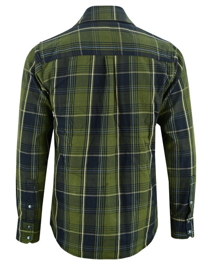 Men's Green Flannel Shirt