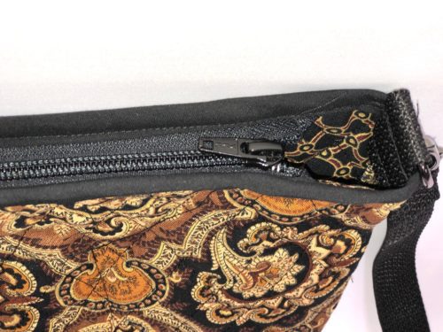 Gold Quilted LVAD Shoulder Bag – Clearance Item